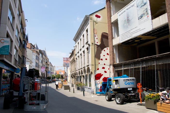 Street Art Onze-Lieve-Vrouwestraat Mechelen