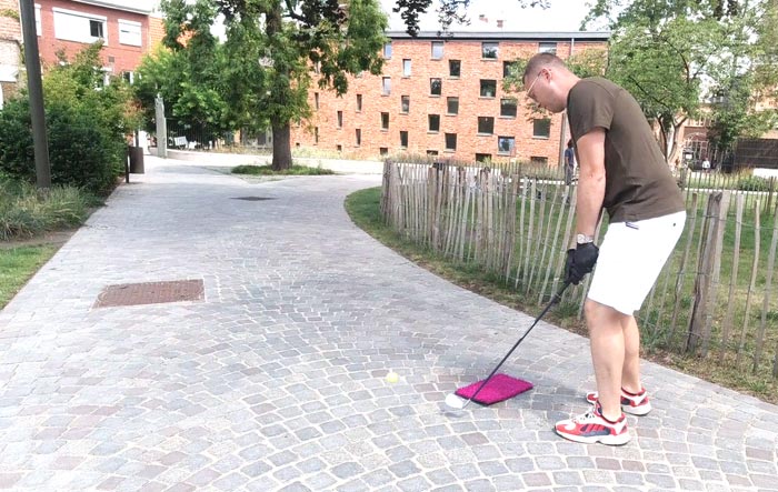 City Golf Tours in Sinte-Mettetuin stad Mechelen