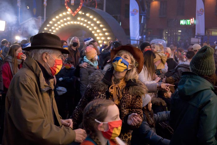 Iedereen Danst op De Warmste Week in stad Mechelen