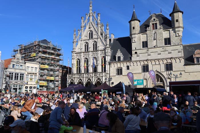 Bierfestival Mechelen op Grote Markt