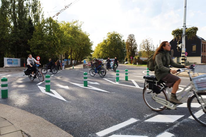 Fietsverbinding F1 Fietssnelweg Brussel Antwerpen Colomalaan Mechelen