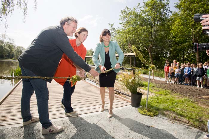 Officiële Opening Vondelpad Vrijbroekpark Mechelen