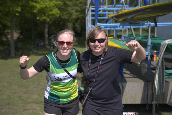 Kajakkers Nona en Marthe, zussen uit Geel op Special Olympics