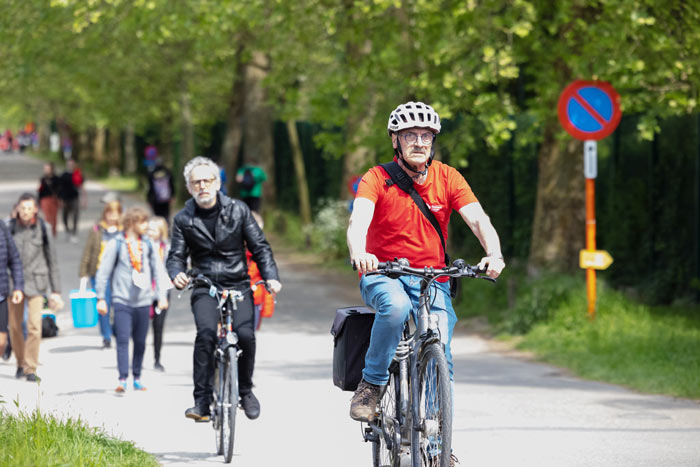 Mobiliteitsdrukte door Sportevenementen in Mechelen. Kom met de Fiets !