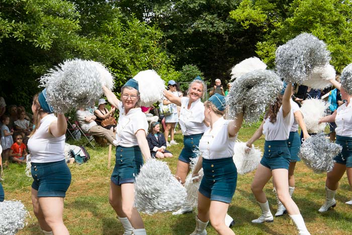 Stadsfanfare 't Akkoord uit Borgerhout op de Rozenfeesten in het Vrijbroekpark