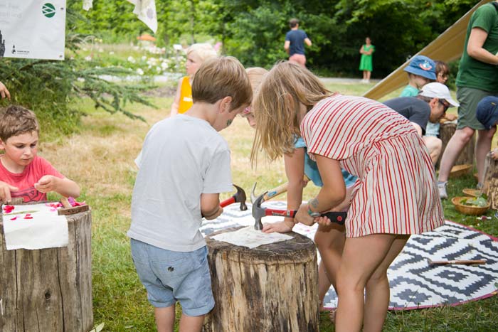 Creatieve workshops voor kinderen op Rozenfeesten