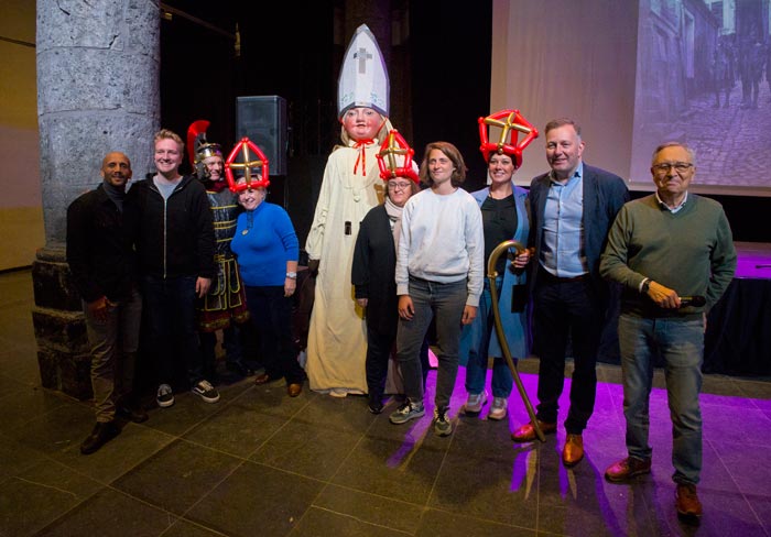 Mechels reus op kinderfeest Sinte-Mettefeest in Mechelen