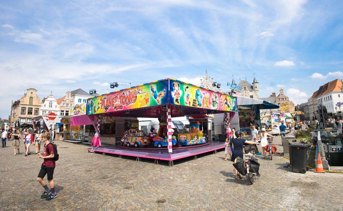 Zomerkermis 2024 in stad Mechelen is van start