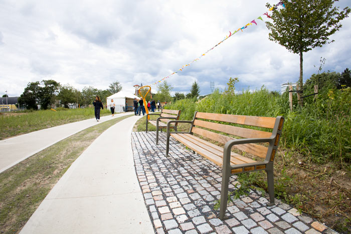 Eerste deel van het park in de Keerdoksite geopend