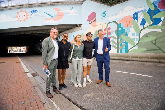 Voorstelling Streert Art Nekkerspoeltunnel stad Mechelen 2024