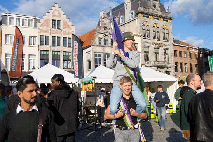 Thomas More stuenten en personeel starten knallend het nieuwe Academiejaar